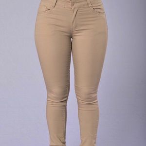 Beige Pants